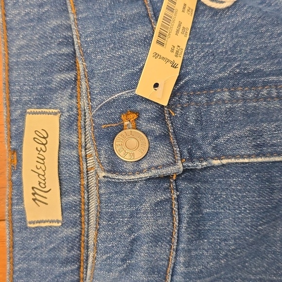MADEWELL Classic Straight Womens 35 New Nwt Jeans - Picture 3 of 10